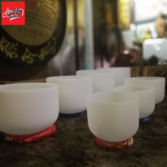 Bộ chuông xoay pha lê Tây Tạng